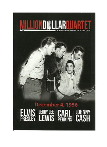 Million Dollar Quartet Postcard