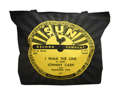 Sun Record Tote Johnny Cash Walk The Line