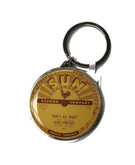 Sun Record Key Chain - Elvis That's All Right