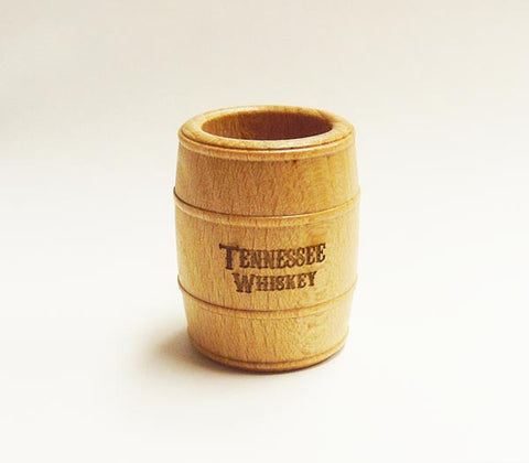 Tennessee Shot Glass Wood Whiskey Barrel
