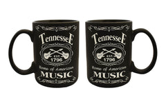 Tennessee Mug - Blk & Wht