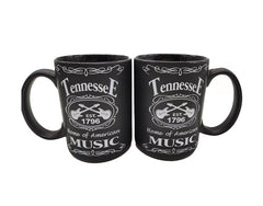 Tennessee Mug - Blk & Wht