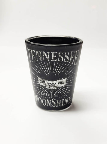Tennessee Shot Glass - Moonshine Blk & Wht