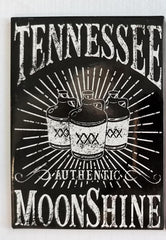 Tennessee Magnet - Moonshine Blk&Wht