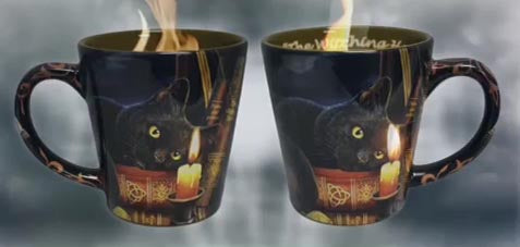 Lisa Parker Art Mug Latte Witching Hour