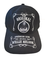 Willie Nelson Cap - Blk&Wht