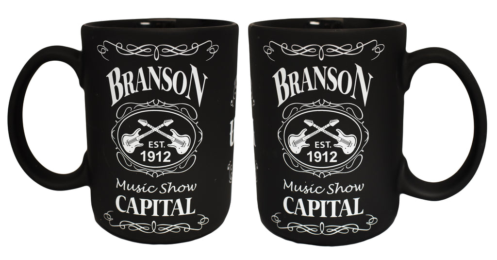 Branson Mug Blk &Wht Est. 1912