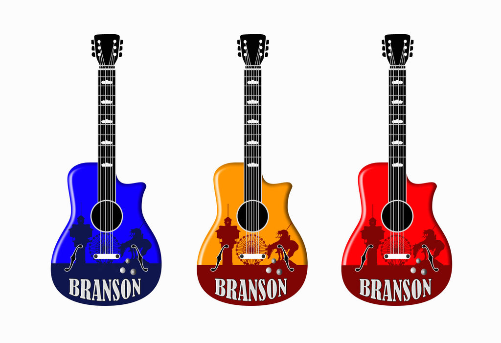 Branson Magnet  - Guitar Metallic