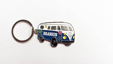 Branson Key Chain - Hippy Van - 12pc Set