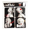 Marilyn Coasters Bombshell, Red Lips, Red Sheets, Like It Hot