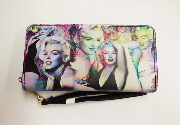 Marilyn Wallet Colorful Collage