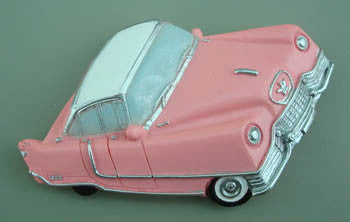 Pink Car Magnet - Polyresin