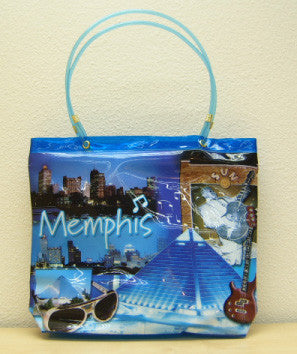Memphis Tote Bag Collage