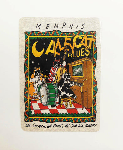 Memphis Magnet Mailable - "Alley Cat Blues"-