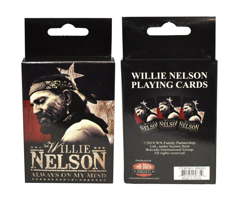 Willie Nelson Playing Cards Always On My Mind