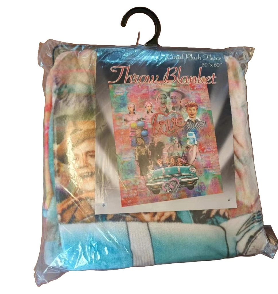 Lucy Throw Blanket - Color Collage