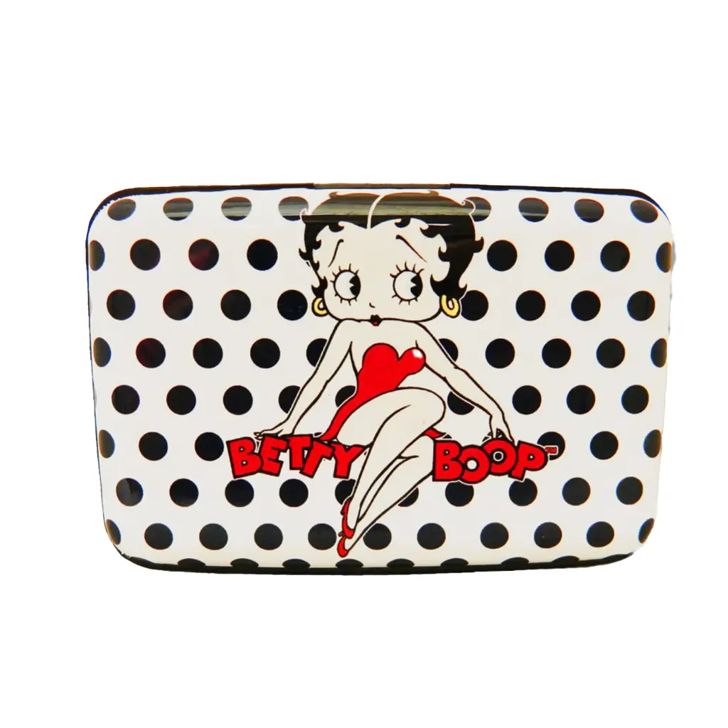 Betty Boop Card Case - Polka Dots