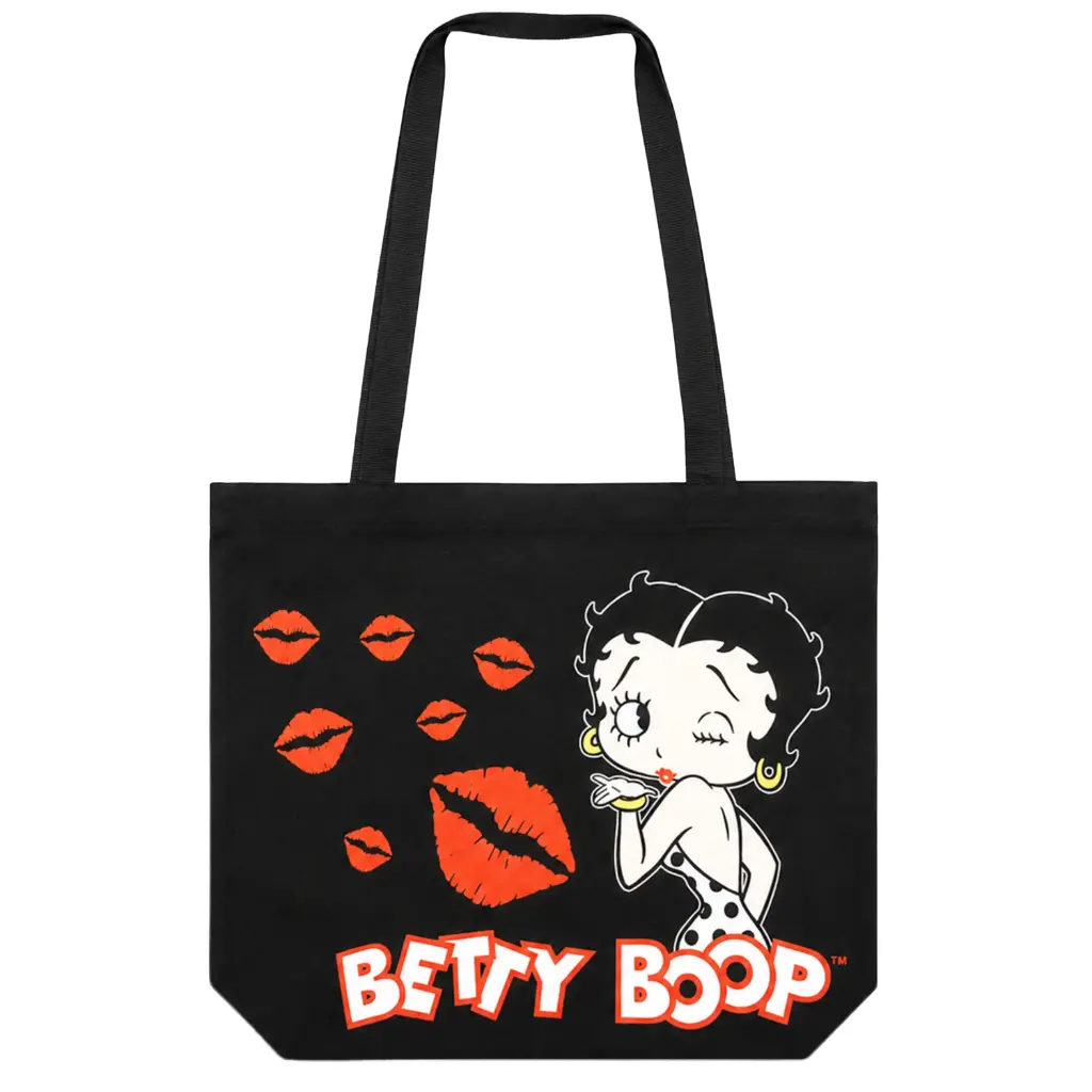 [BB5785] Betty Boop Tote Bag - Kisses
