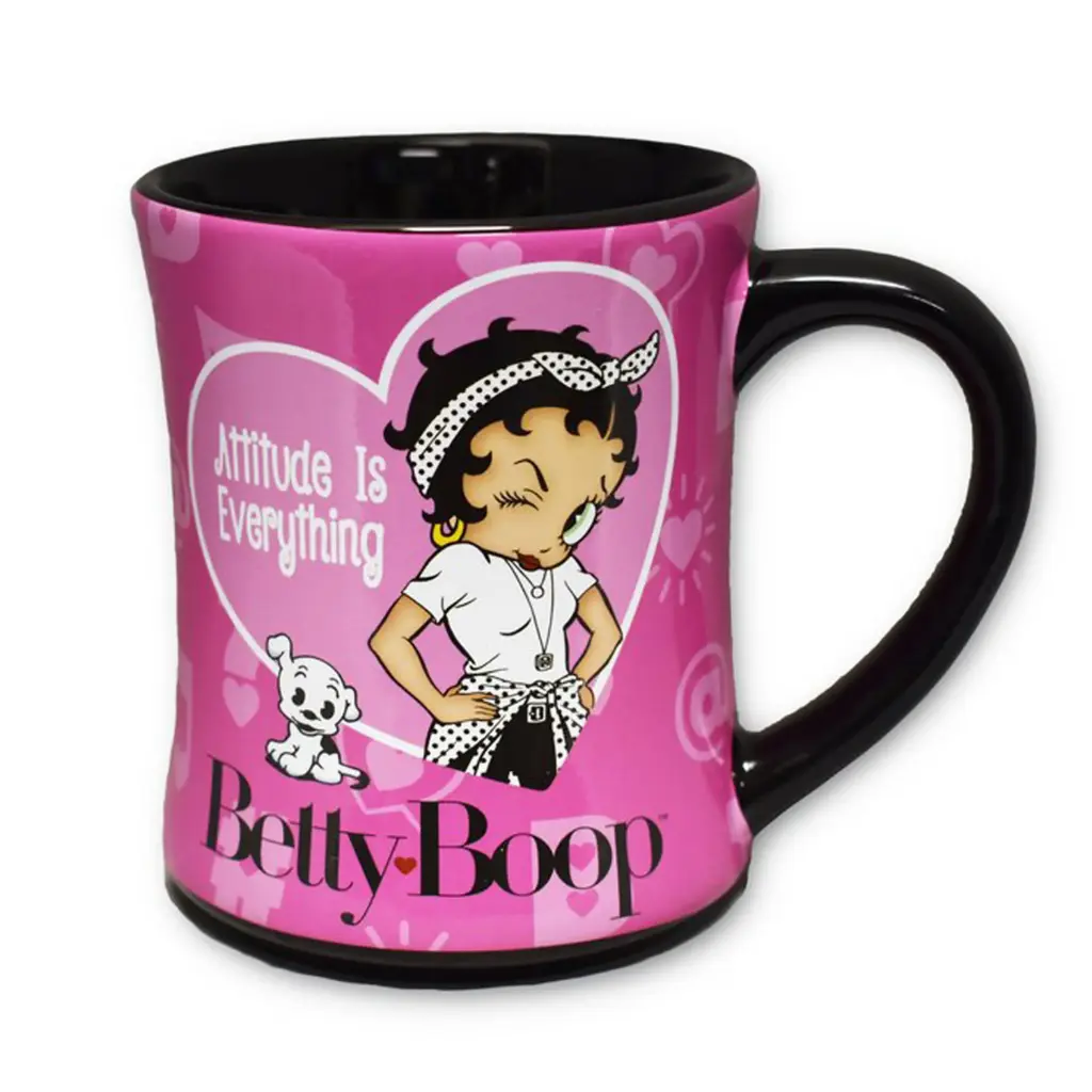 Betty Boop Mug - Pink Attitude