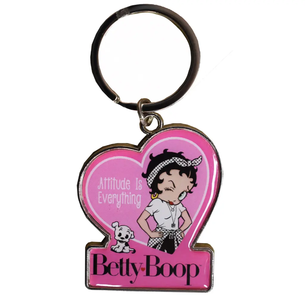 [BB5845] Betty Boop Keychain - Attitude