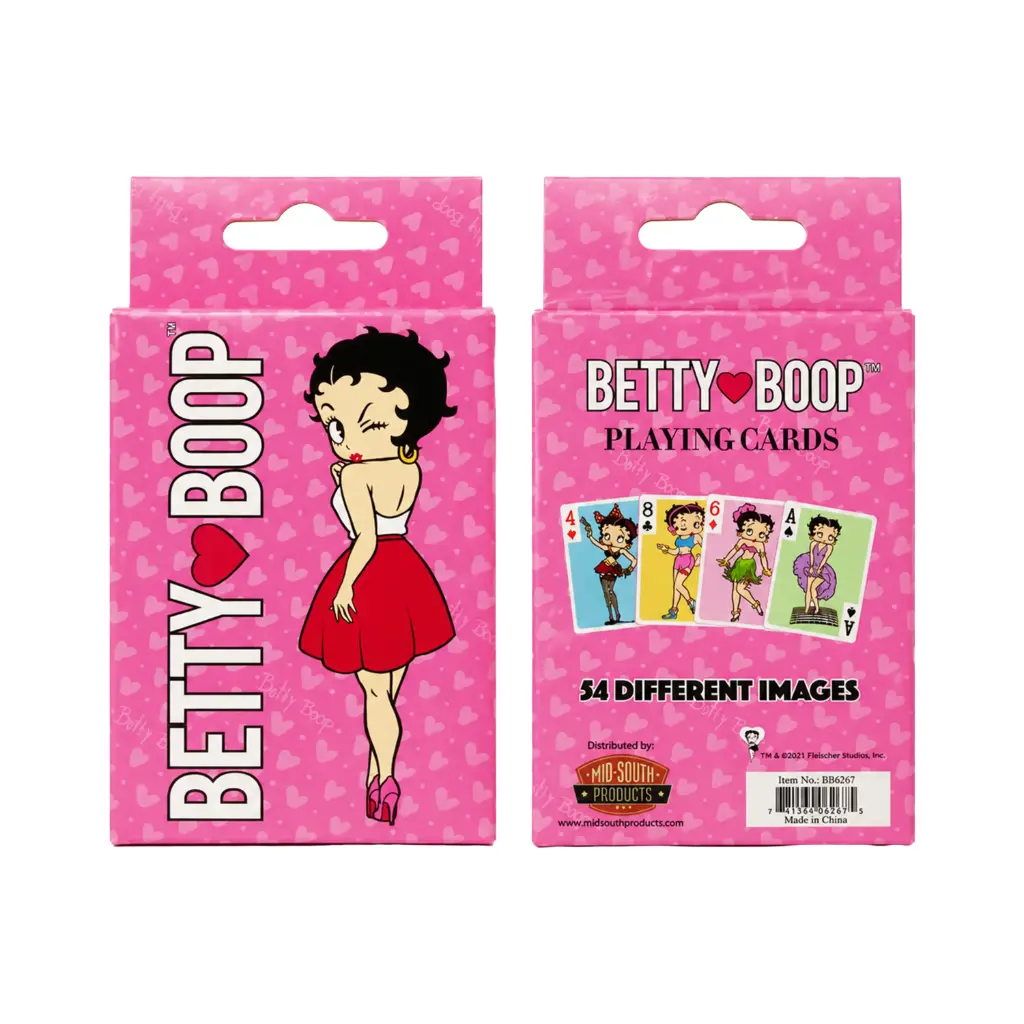 Betty Boop Playing Cards - 54 Images