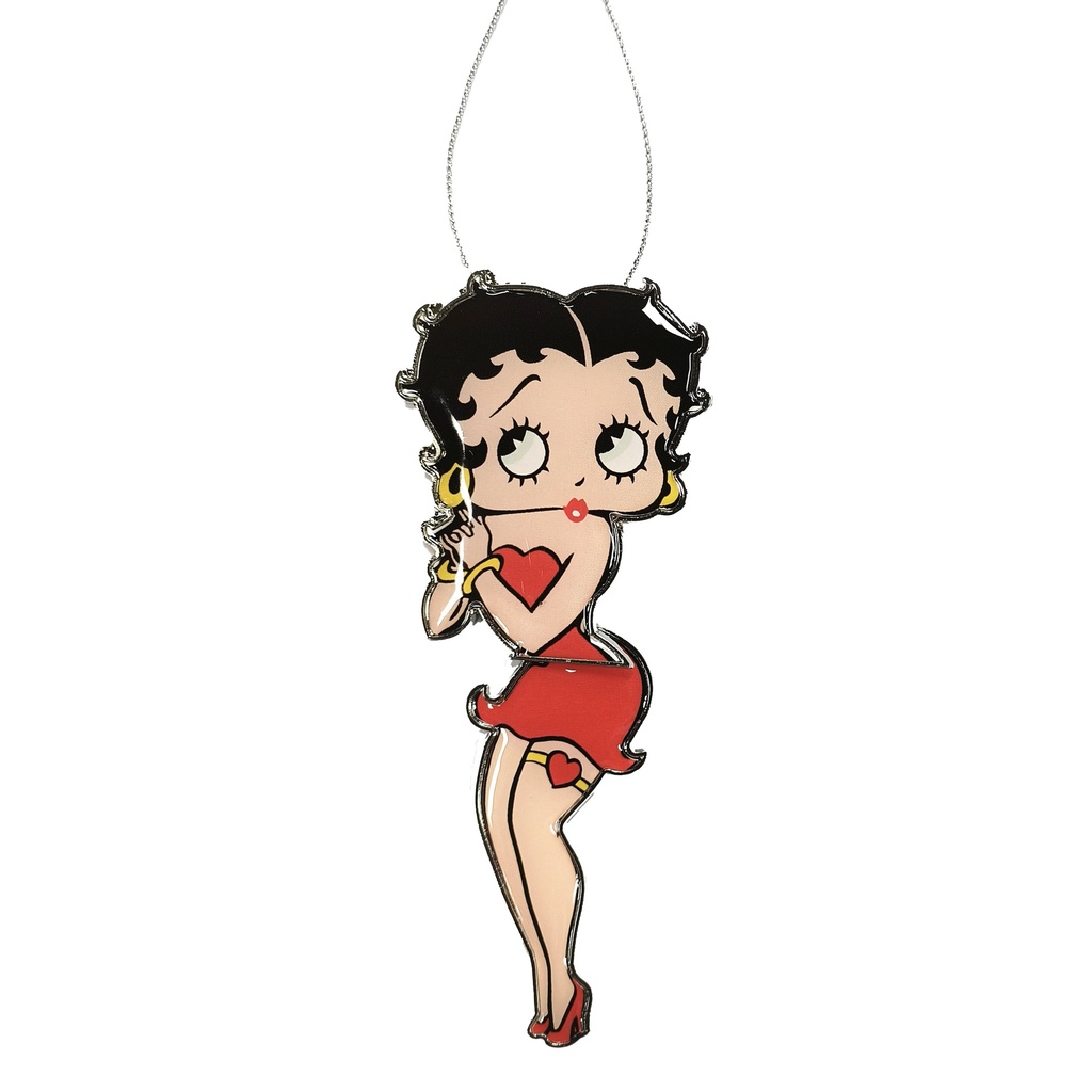 [BB6727] Betty Boop Ornament - Swinging Legs Classic Pose