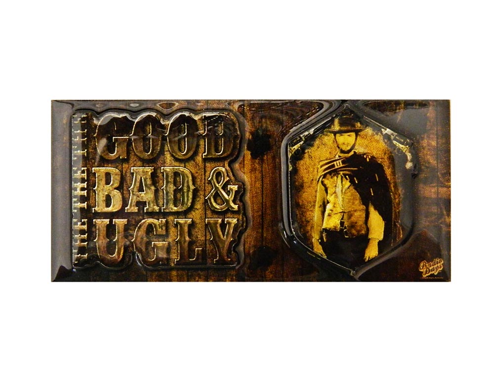 The Good, The Bad and The Ugly Magnet Laser 3D 