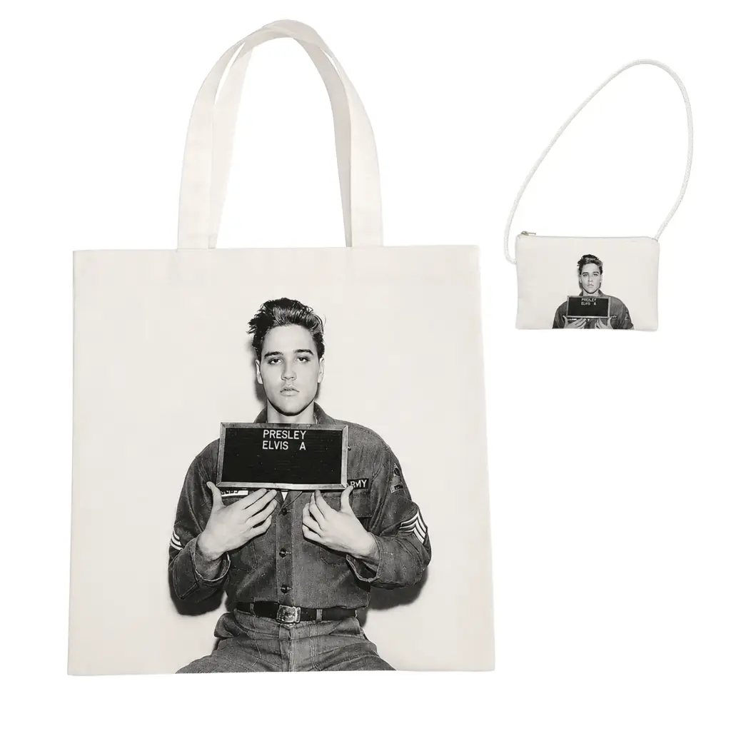 [E9077] Elvis Bag with Pouch - Enlisting Photo - 12pc Set