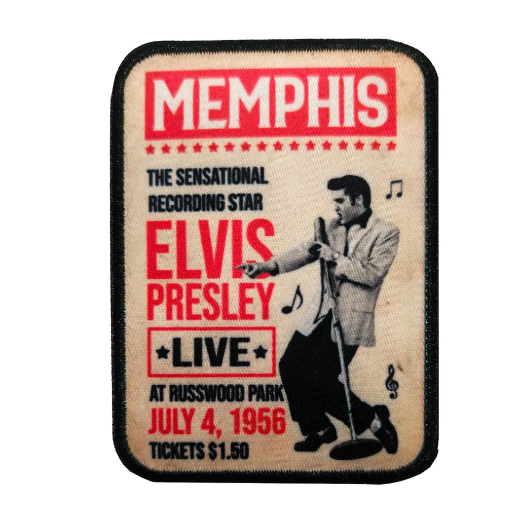 Elvis Patch - Memphis Poster