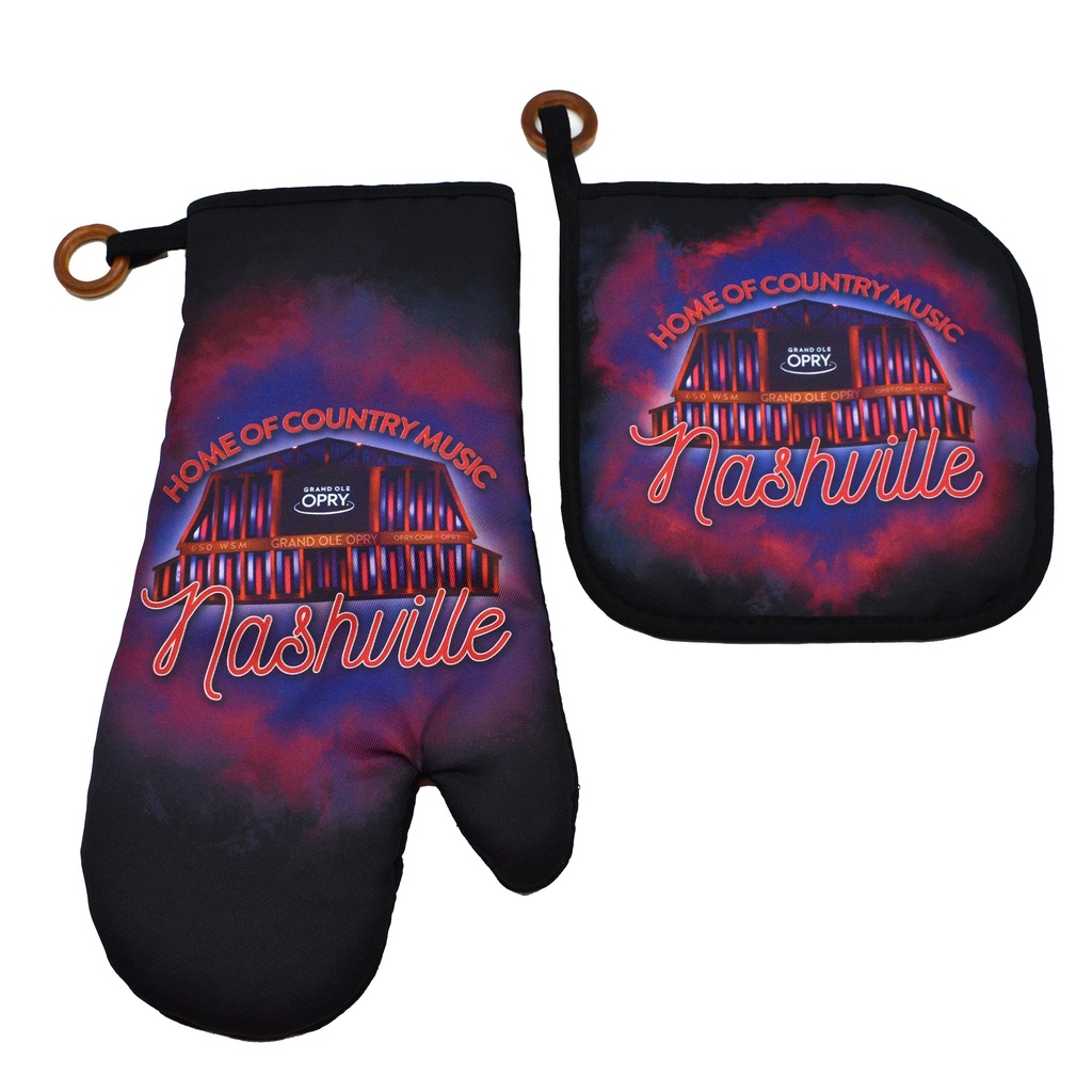 [G7032] Grand Ole Opry Pot Holder/Oven Mitt - Stage