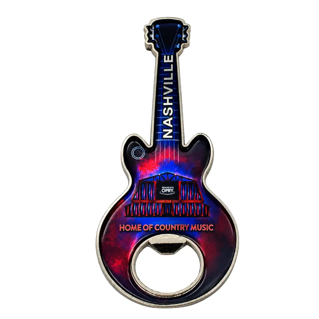 [G7025] Grand Ole Opry Bottle Opener - Guitar Stage