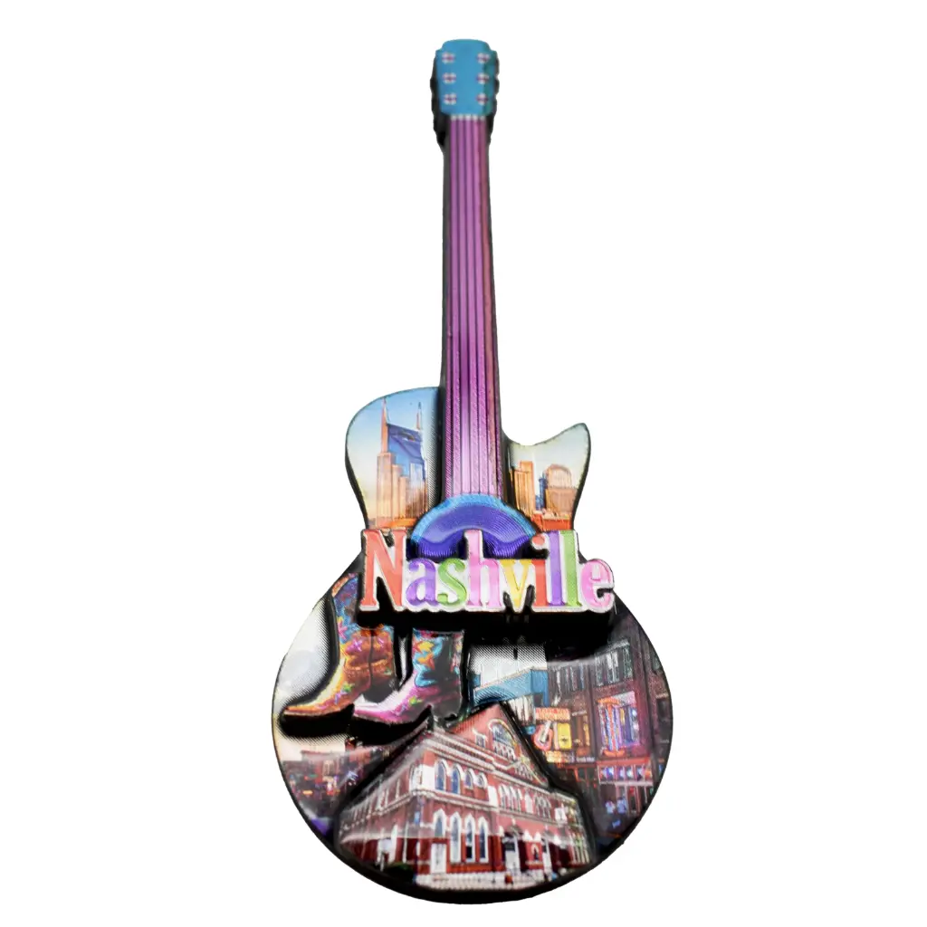 Nashville Magnet - Guitar Laser 3D MDF
