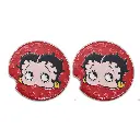 Betty Boop Coasters Car Set of 2- Betty Head