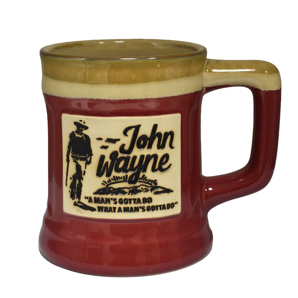 [JW7164] John Wayne Mug - Gotta Do Stoneware