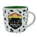 Tennessee Mug - Bear and Icons Embossed