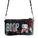 Betty Boop Purse - Red Roses w/ Chain