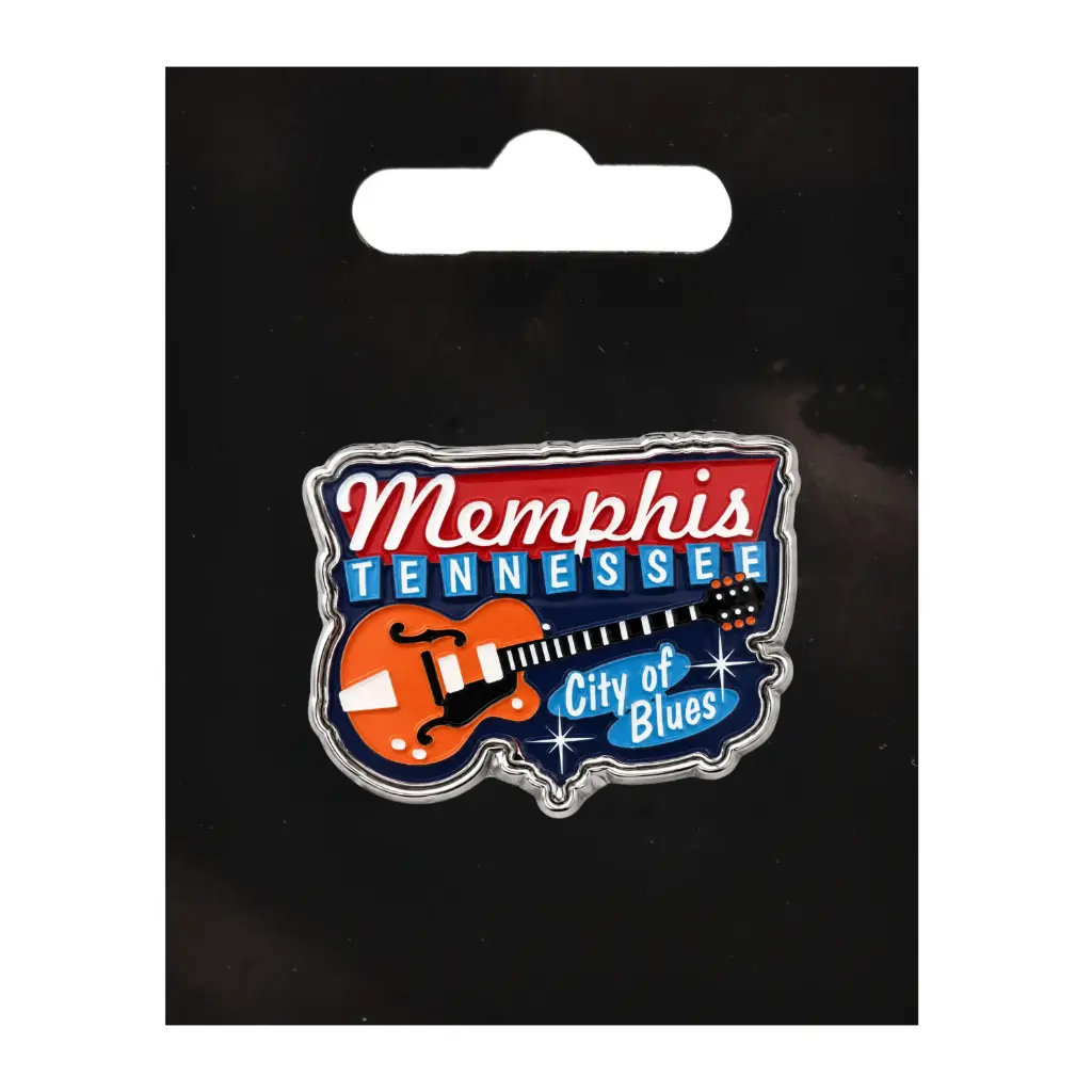 Memphis Pin - City of Blues Guitar