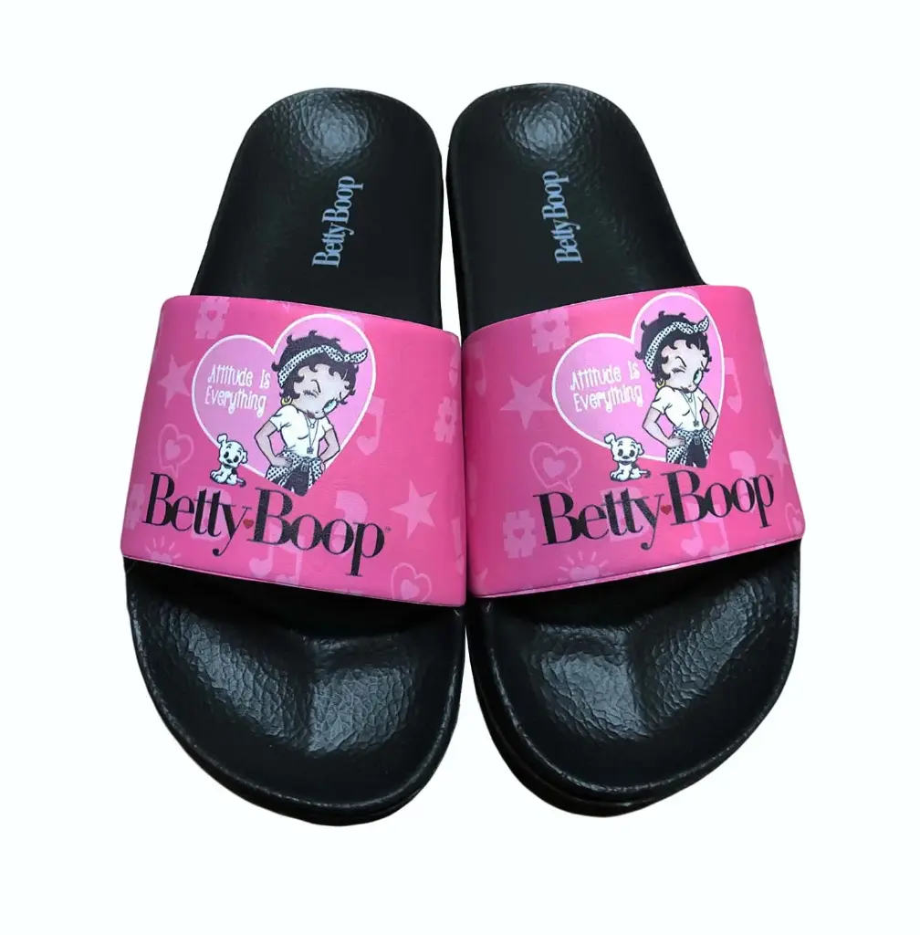 [BB6505M] Betty Boop Sandals - Attitude (Med (6-7))