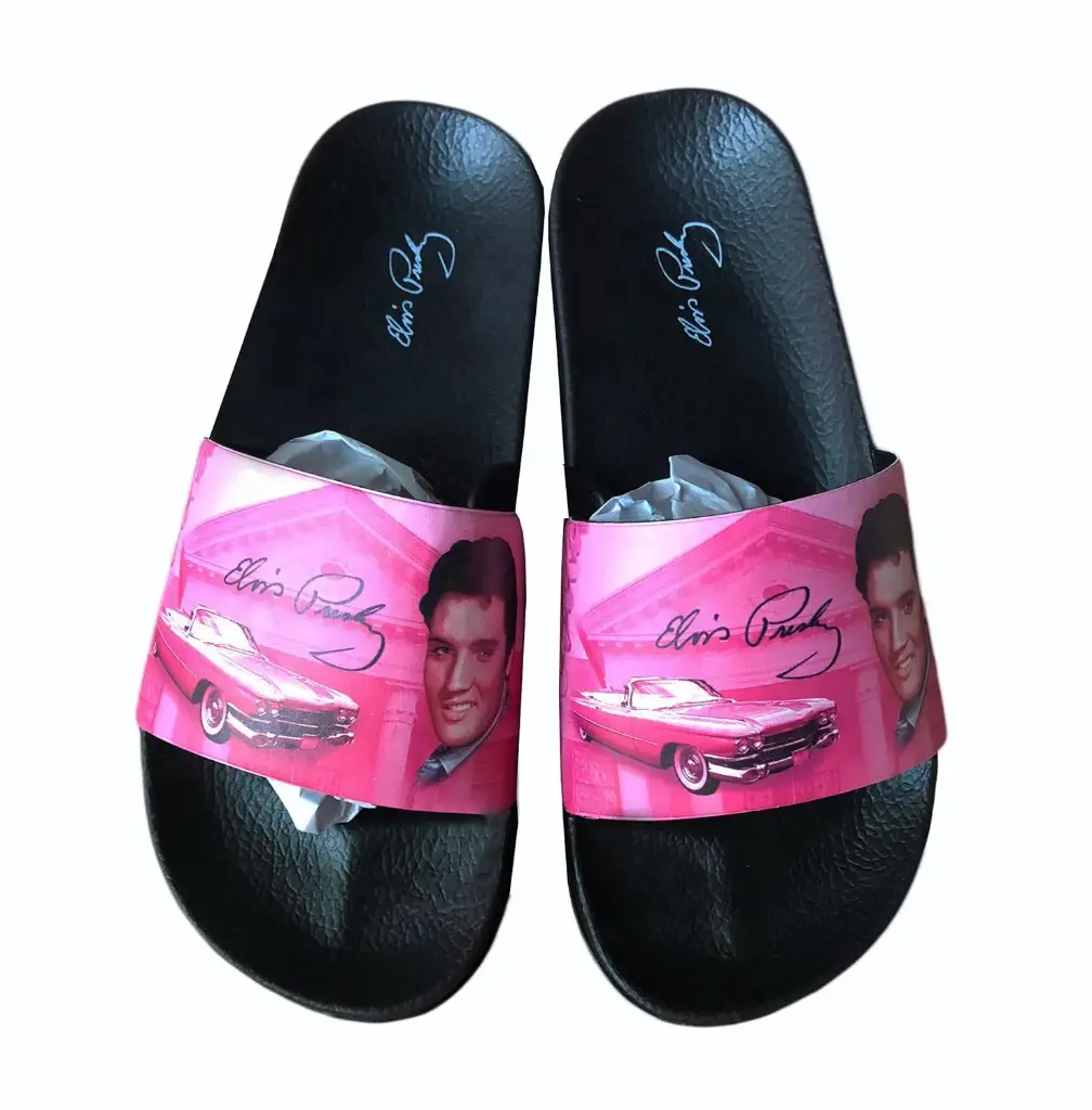 [E8957M] Elvis Sandals - Pink (Med (6-7))