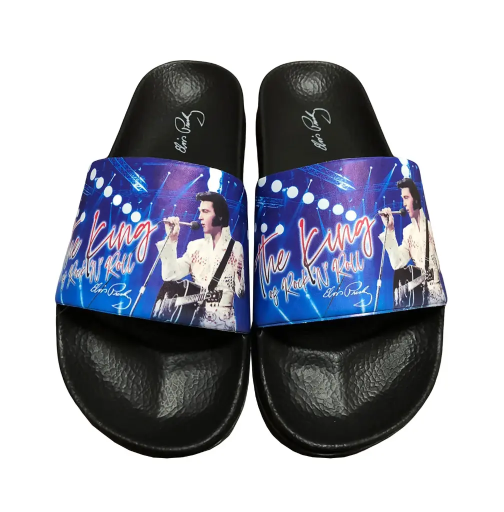 [E8959M] Elvis Sandals - The King (Med (6-7))