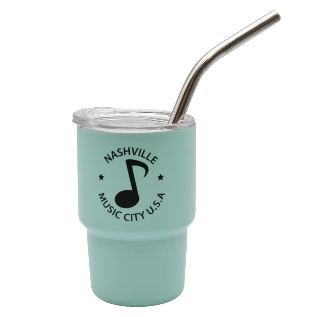 [N7265] Nashville Shot Glass - Mini Tumbler Teal