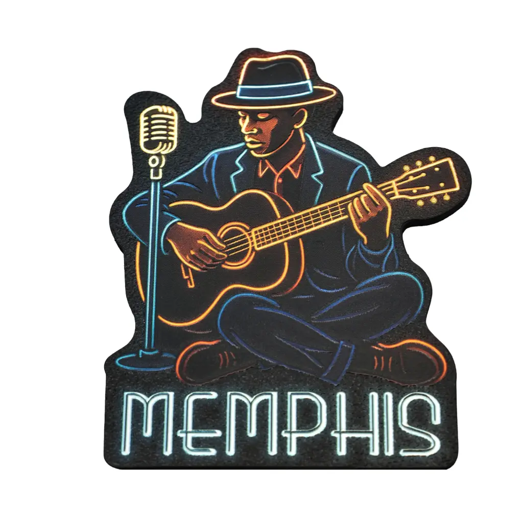 Memphis Magnet - Blues Man w/ Mic