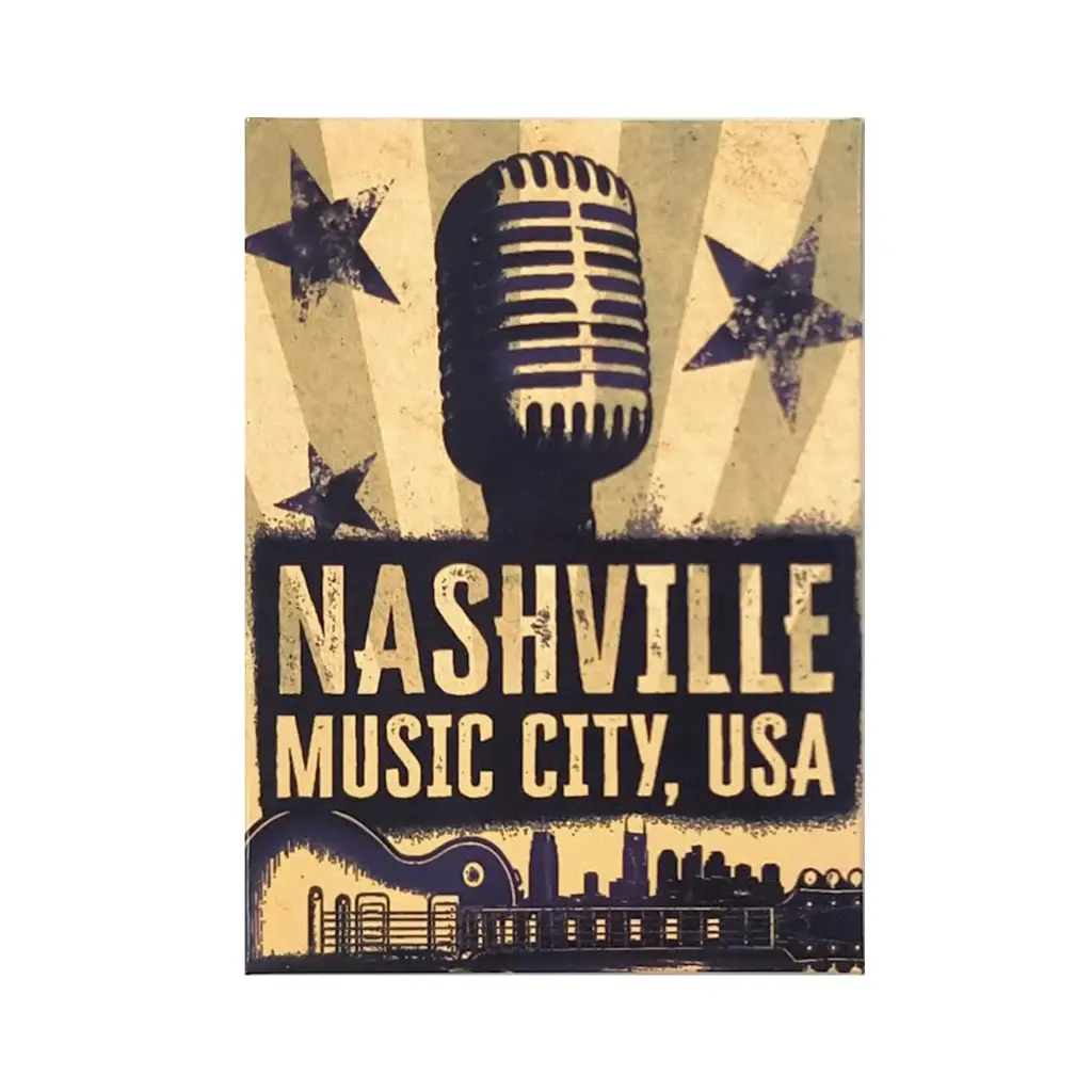 [N7277] Nashville Magnet - Grunge City