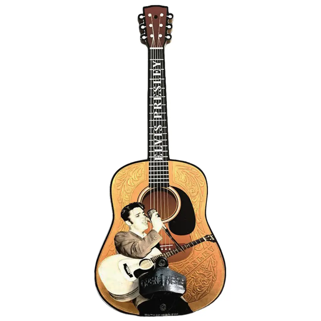[E9153] Elvis Bottle Opener - Leather 15" Tall