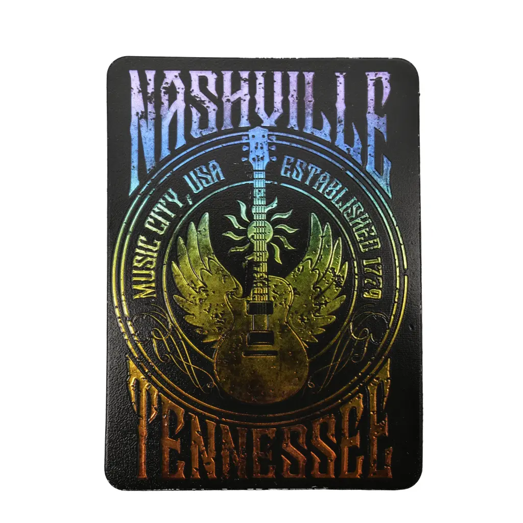 [N7291] Nashville Magnet - Guitar with Wings