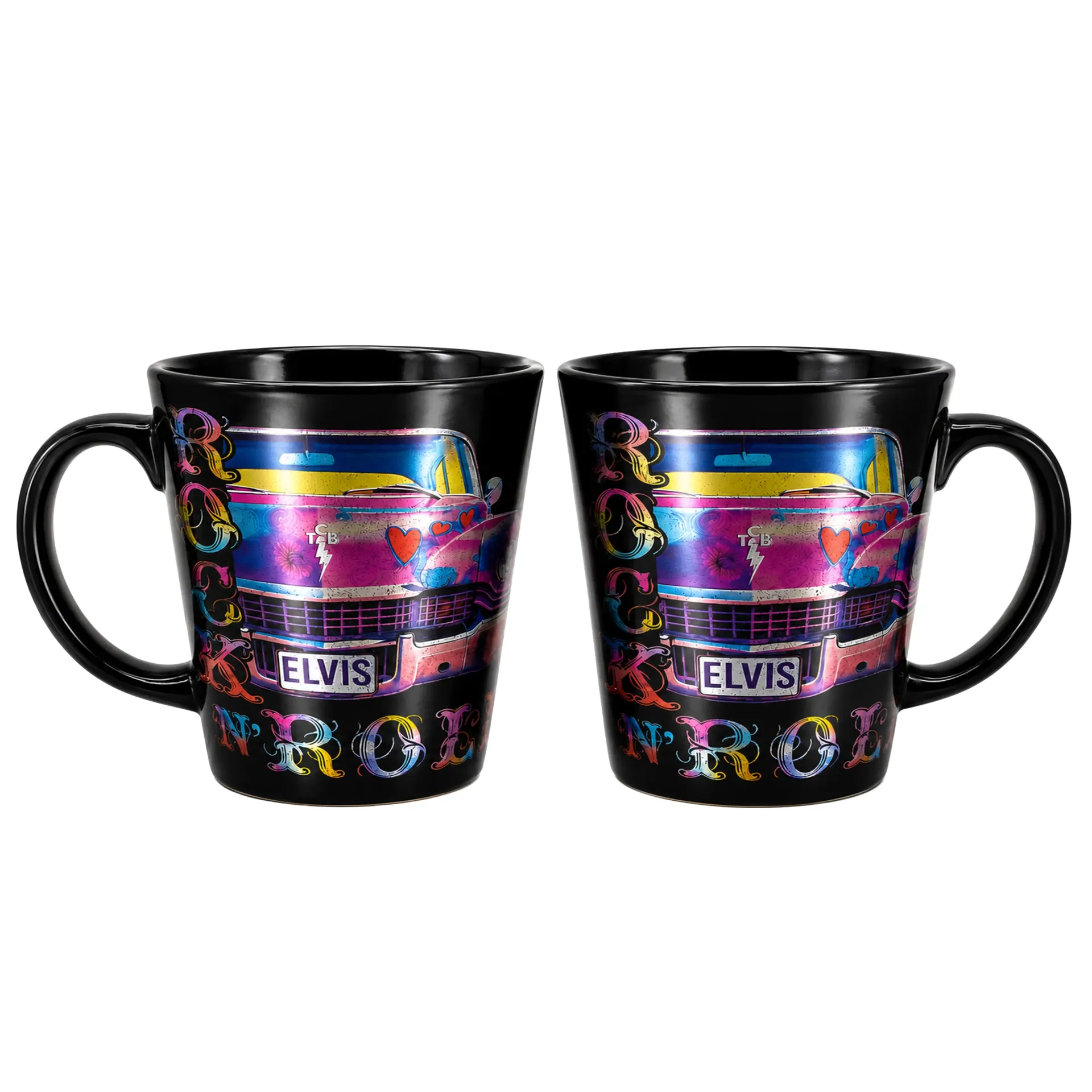 [E9161] Elvis Mug - Rock 'N' Roll Caddy Metallic