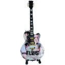 Elvis Guitar  - Collage 10" Tall with Stand