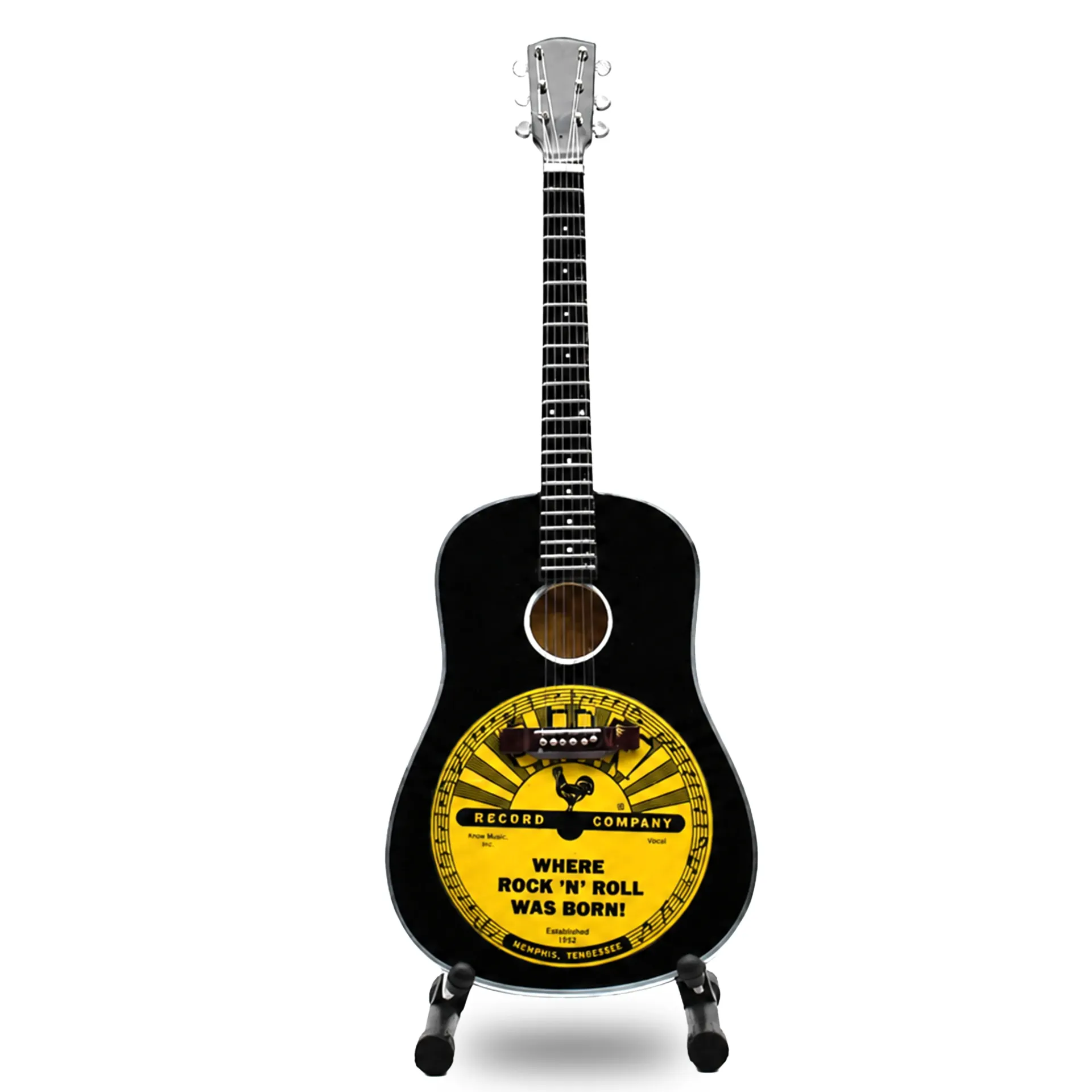 [SR7316] Sun Record Guitar - Where RNR was Born 10" Tall with Stand
