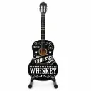 Tennessee Guitar - Smooth Whiskey 10" Tall with Stand