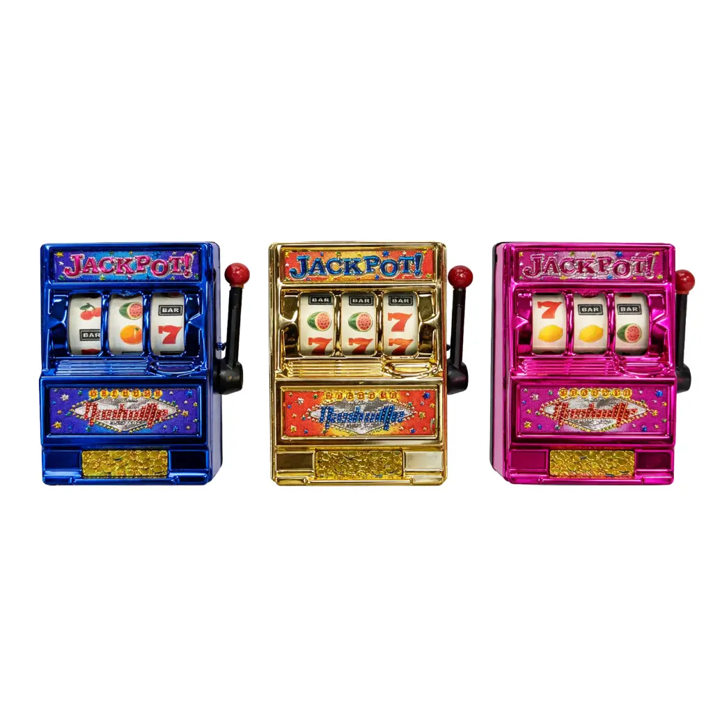 Nashville Magnet - Slot Machines 3 Color Asrtd